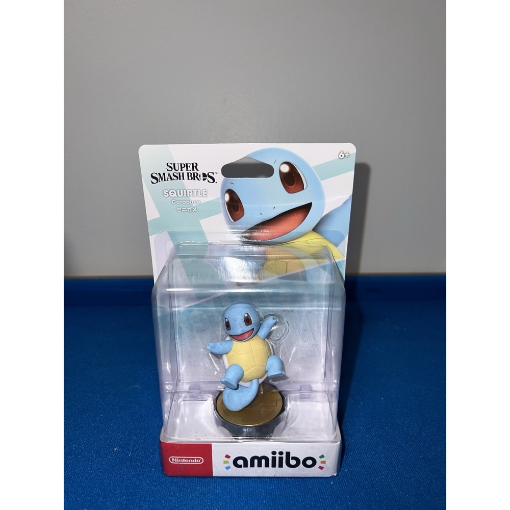 Nintendo Amiibo Super Smash Bros. Squirtle Figure